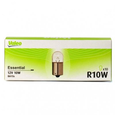 VALEO Крушка R10W, 12 V, BA 15 s
